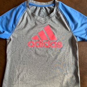 Adidas moisture wick workout shirt